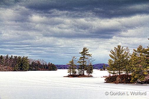 Frontenac Axis Winter Scene_34391.jpg - Ontario Land o' Lakes photographed in the Frontenac Axis of the Canadian Shield south of Westport, Ontario, Canada.